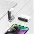 Momax UM55 Smart Charging Station 1-Charge Flow, 2 USB-A ports and 4 USB-C ports GaN Charger 120W - White